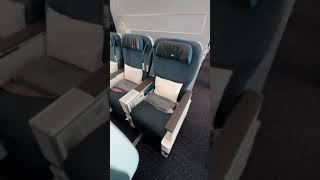 We got a first look at KLM’s new premium economy seat #shorts