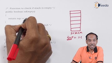 Stack Empty , Full & Size