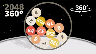 2048 x 360 - 2048 Classic Gameplay - Reach 1024! screenshot 3