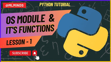 Python Tutorial: OS Module - Use Underlying Operating System Functionality | #tutorial #python