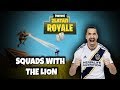 Playing Squads with my Brother Zlatan Ibrahimovic (Fortnite Battle Royale)