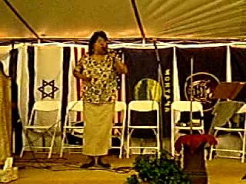 LINDA BIRDINGROUND- Spirit of God Campmeeting 2009 in Pablo Montana USa