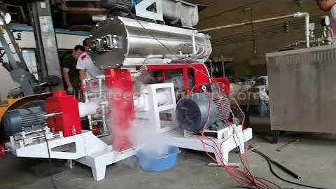 LM-70 Wet-type Floating Fish Feed Extruder, Lima Machinery