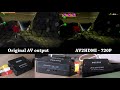 AV2HDMI [Video Comparison Test - PS2] Mini RCA AV to HDMI 1080P Upscaler