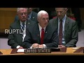 UN: ‘You shouldn’t be here’ - Pence to Venezuelan Ambassador at Security Council