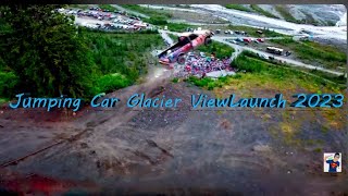 Jumping Car Glacier ViewLaunch 2023 #views #2024 #car #приколы #youtubeshorts