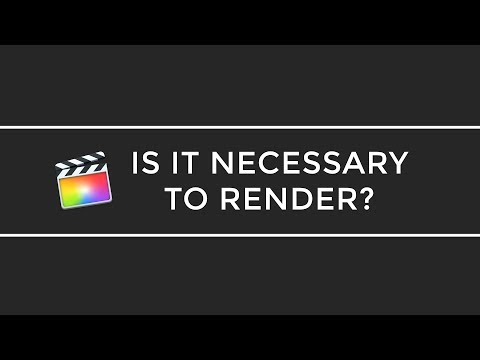 Video: Vai varat renderēt, izmantojot esošo renderēšanu?