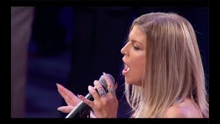Dubbed Fergie National Anthem Performance