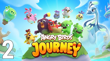 Angry Birds Journey Gameplay Walkthrough Part 2 - Levels 11 - 20 (iOS/Android Games)