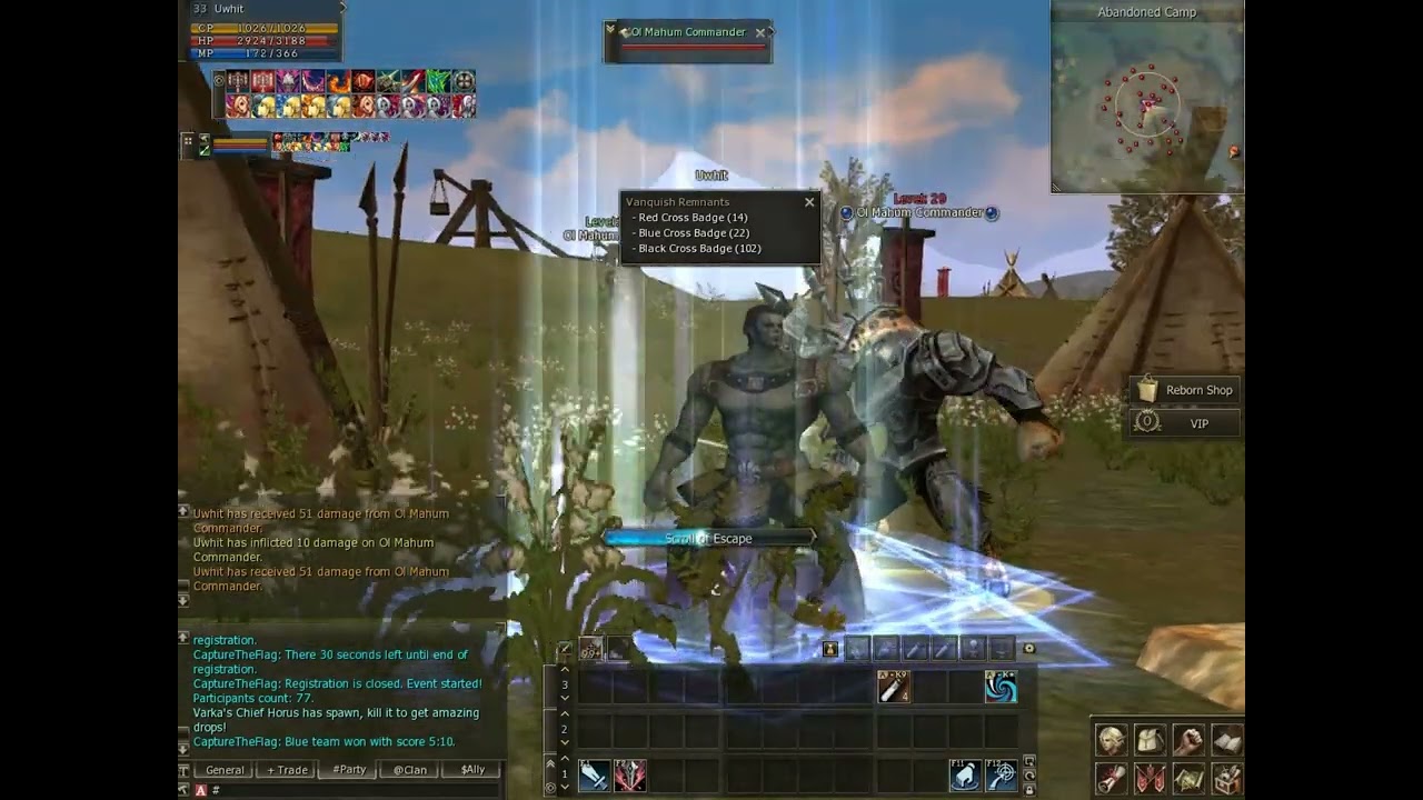 Lineage 2 Interlude L2 Interlude THE BEST Level 21 ADENA Quest! Vanquish Remnants Guide