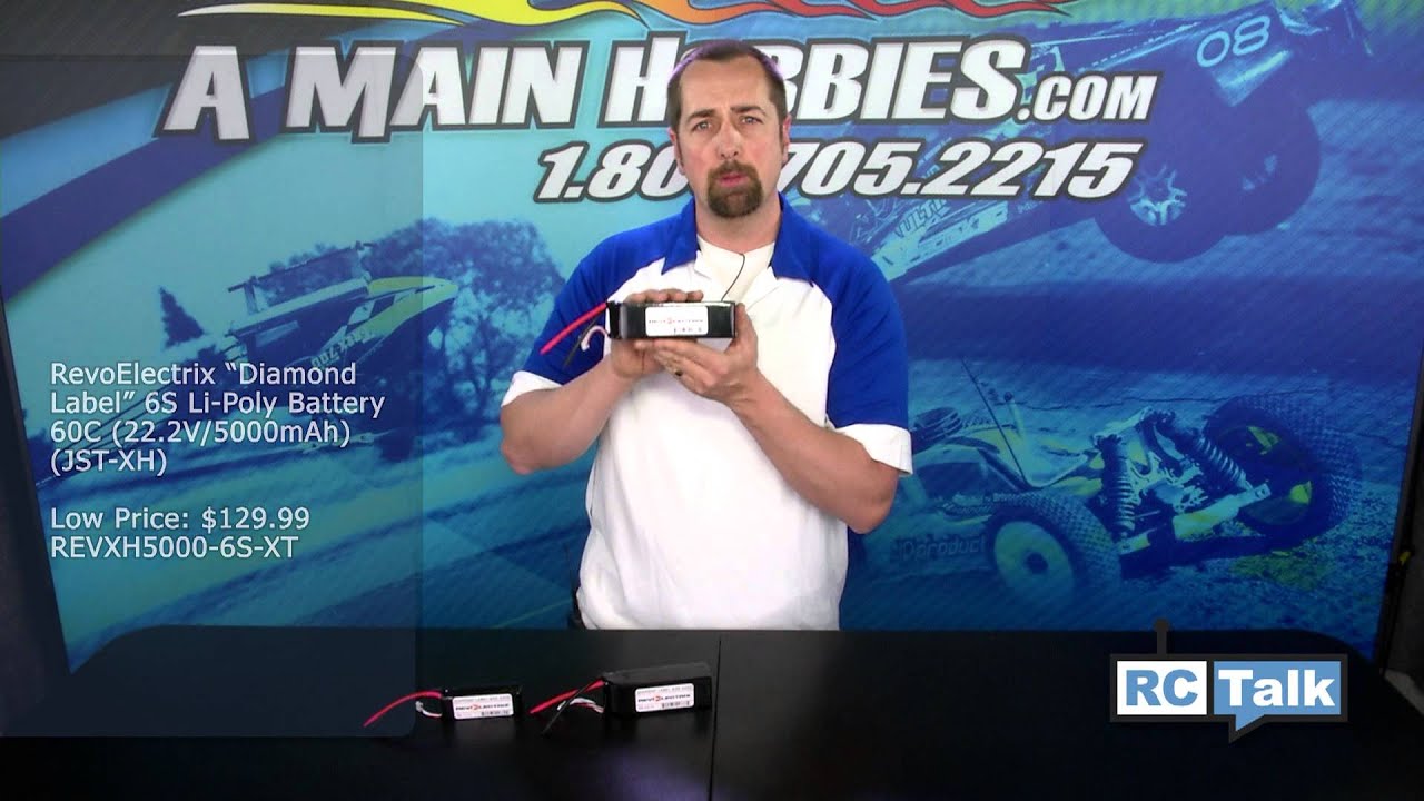 Revolectrix "Diamond Label" 3S and 6S RC Lipo Batteries: A Main Hobbies RC Talk