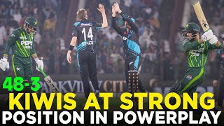 Kiwis at Strong Position in Powerplay | Pakistan vs New Zealand | 4th T20I 2024 | PCB | M2E2A