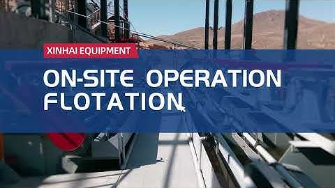 On-Site Flotation Cell Operation in Mineral Processing|Xinhai, 2020