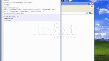 Lecture 22 Introduction vbscript