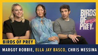 Margot Robbie Ella Jay Basco And Chris Messina Talk Birds Of Prey