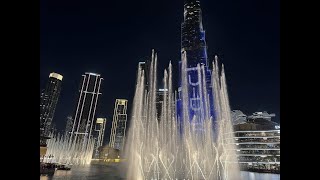 Time to say goodbye Dubai fountains show