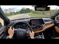 2020 Toyota Highlander Hybrid Platinum AWD - POV Driving Impressions