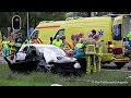 20 juni 2019, Middel verkeersongeval met 3 gewonden Europaweg Ugchelen (Apeldoorn) ©Pim Velthuizen