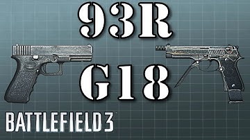 The Armory: G18 and 93R Weapon Guide | Battlefield 3 Gameplay/Review