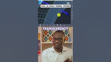 Civil 3d 2026.1  Transparency in Model Viewer.
