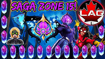 Saga Incursions Final Zone 15 Full Room & Rewards! Stealthy Chase Minion Crystals Founders War- MCOC