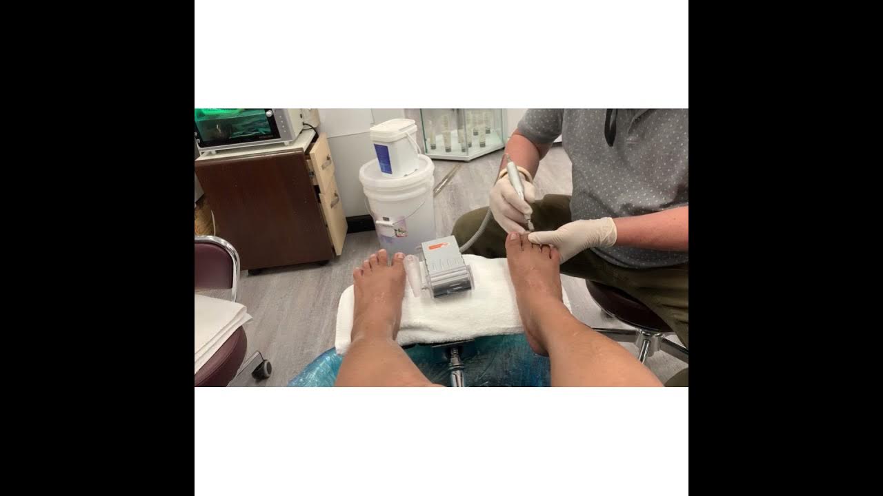 HOT TOWEL PEDICURE YouTube