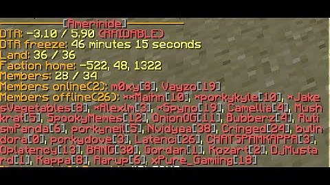 Amerinide Raidable On Kohi Factions Map 25