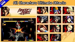 Bloody Roar 2 Ps1 - All Characters Ultimate Attacks
