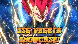 Infinite Combos Ssg Vegeta Showcase Dragon Ball Legends Pvp