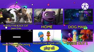 Inside Out 2 & Dog Man 2025 M.a. Bootleg Dvd Menu Reupload For