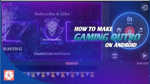 HOW TO MAKE ANIMATED GAMING OUTRO { END SCREEN } ON ANDROID { WITHOUT TEXT } 2020 || FREE DOWNLOAD