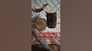 How to play Ta Ta Ghyt on Dholak || learn Pakistani dholak
