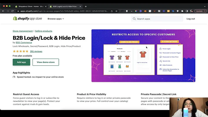 Unlock Exclusive Content and Hide Prices with B2B Login/Lock Shopify App