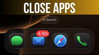How do I Close running Apps on my iPhone 17e