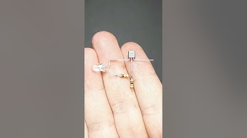 Best Electronic Project with BC547 Transistor #shorts