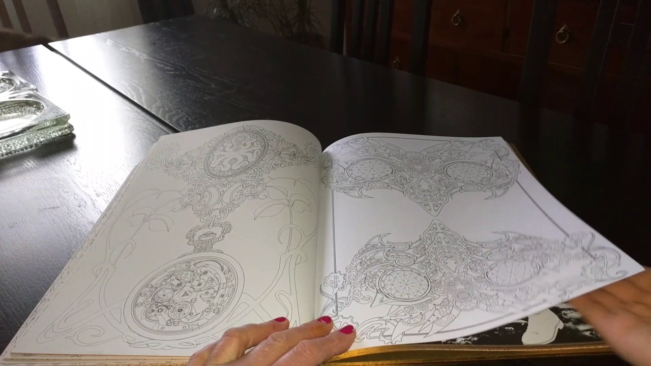 Livre de Coloriage anti stress adulte SteamPunk