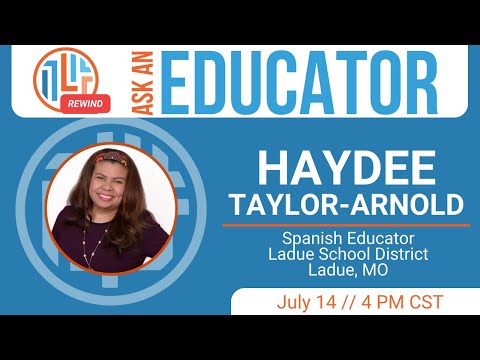 Ask an Educator: Haydee Taylor-Arnold REWIND