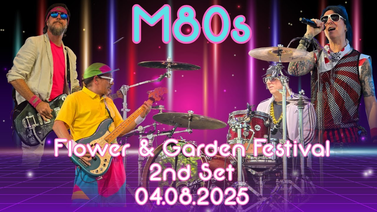 M80s at Epcot's Flower & Garden Festival, Garden Rocks Concert Series 2nd Set 04.08.2025