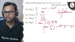 The area of the region \( \left\{(\mathrm{x}, \mathrm{y}): \mathrm{...