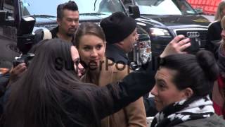 Troian Bellisario At The Good Morning America Studio Tr...