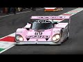 Group C Racing at Mugello Circuit: Porsche 962C GTi RLR, Jaguar XJR-14, Spice SE92P, Nissan R91CP