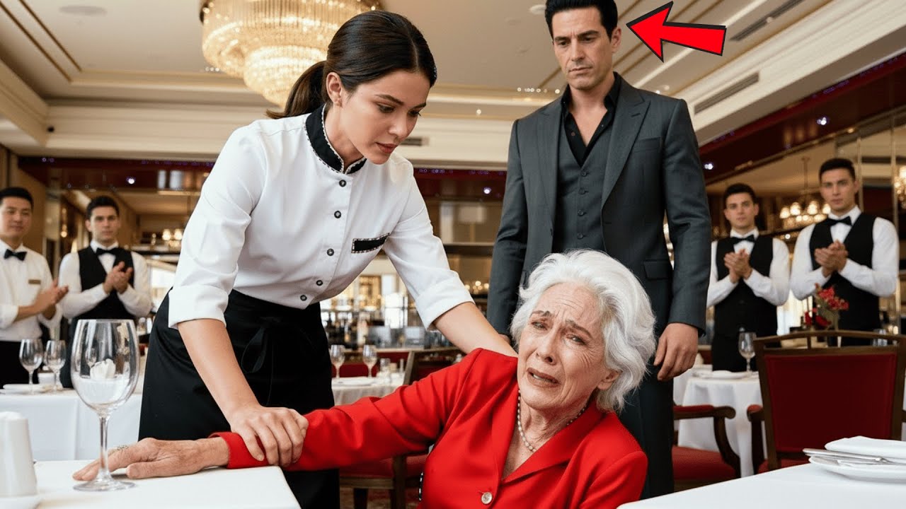 Tutti Deridevano La Cameriera Che Aiutò Un'Anziana Caduta A Terra — Era La Madre Del CEO Miliardario