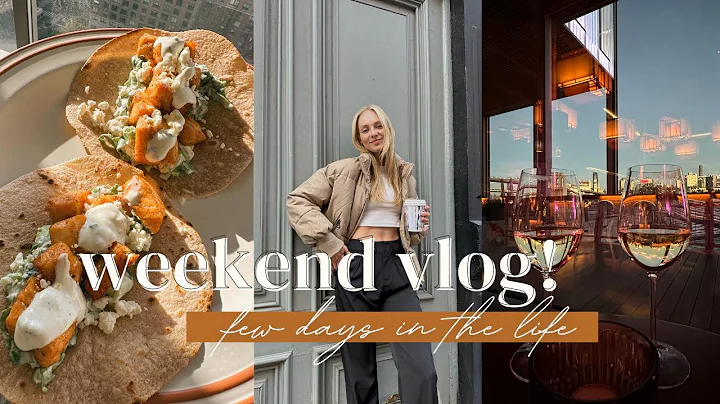 VLOG: back in NYC, fall clothing haul, my new workout plan & cooking two new recipes //