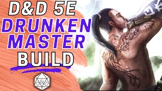 Drunken Master Monk Is Better Than You Think! | D&D 5e Character Build Drunken Master Monk Is Better Than You Think! | D&D 5e Character Build