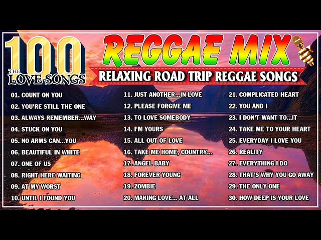 Best Reggae 2024 - Top 100 Reggae Nonstop Songs 70s 80s🎧Relaxing Reggae Love Songs 2024 class=