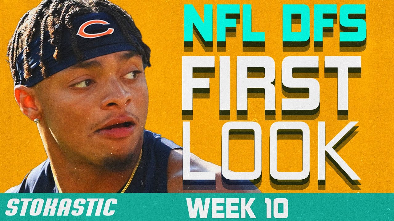 NFL DFS First Look Picks Week 10 NFL DFS Strategy YouTube
