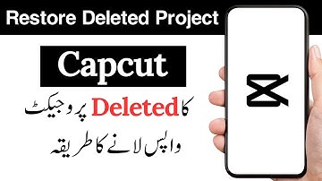 Capcut me delete project kaise laye ( Complete Method ) | How to restore deleted project in Capcut