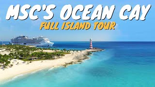 MSC Ocean Cay | Passeio completo pela ilha particular do MSC | 2025 | 4K