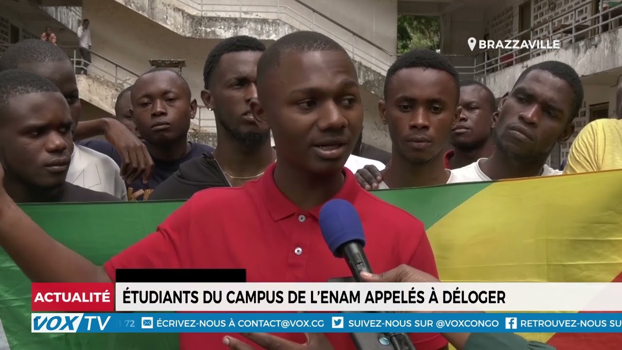 Étudiants du campus de l'ENAM appelés à déloger