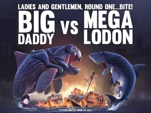 Hungry Shark Evolution-Megalodon vs Big Daddy - YouTube